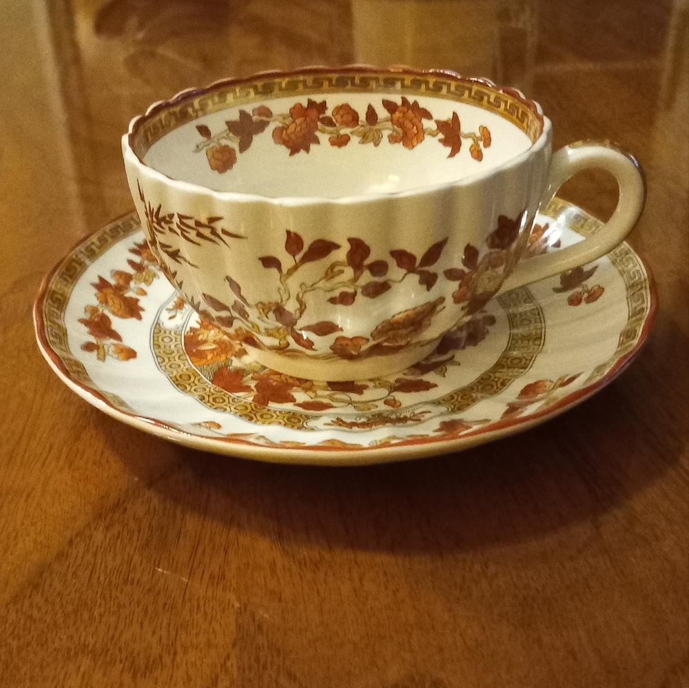 Spode Indian Tree Teacup and Saucer